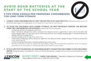 Prevent Dead Batteries