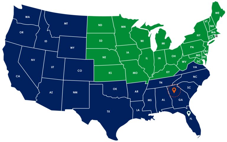 Sales Map 2025